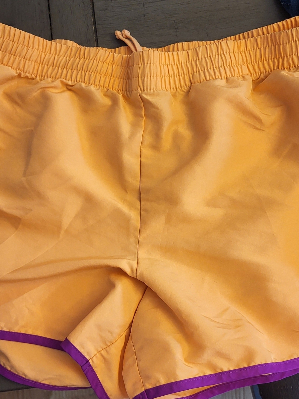 Danskin Now Women's Athletic Shorts in Orange